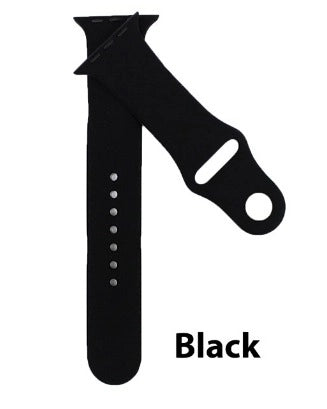 Solid Silicone Bands For Apple Watch