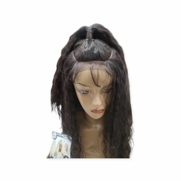 Long Black Wavy Lace Front Wig