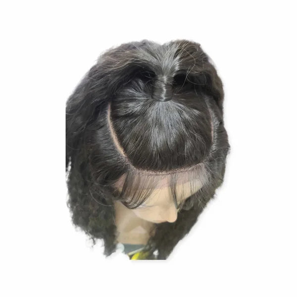 Long Black Wavy Lace Front Wig