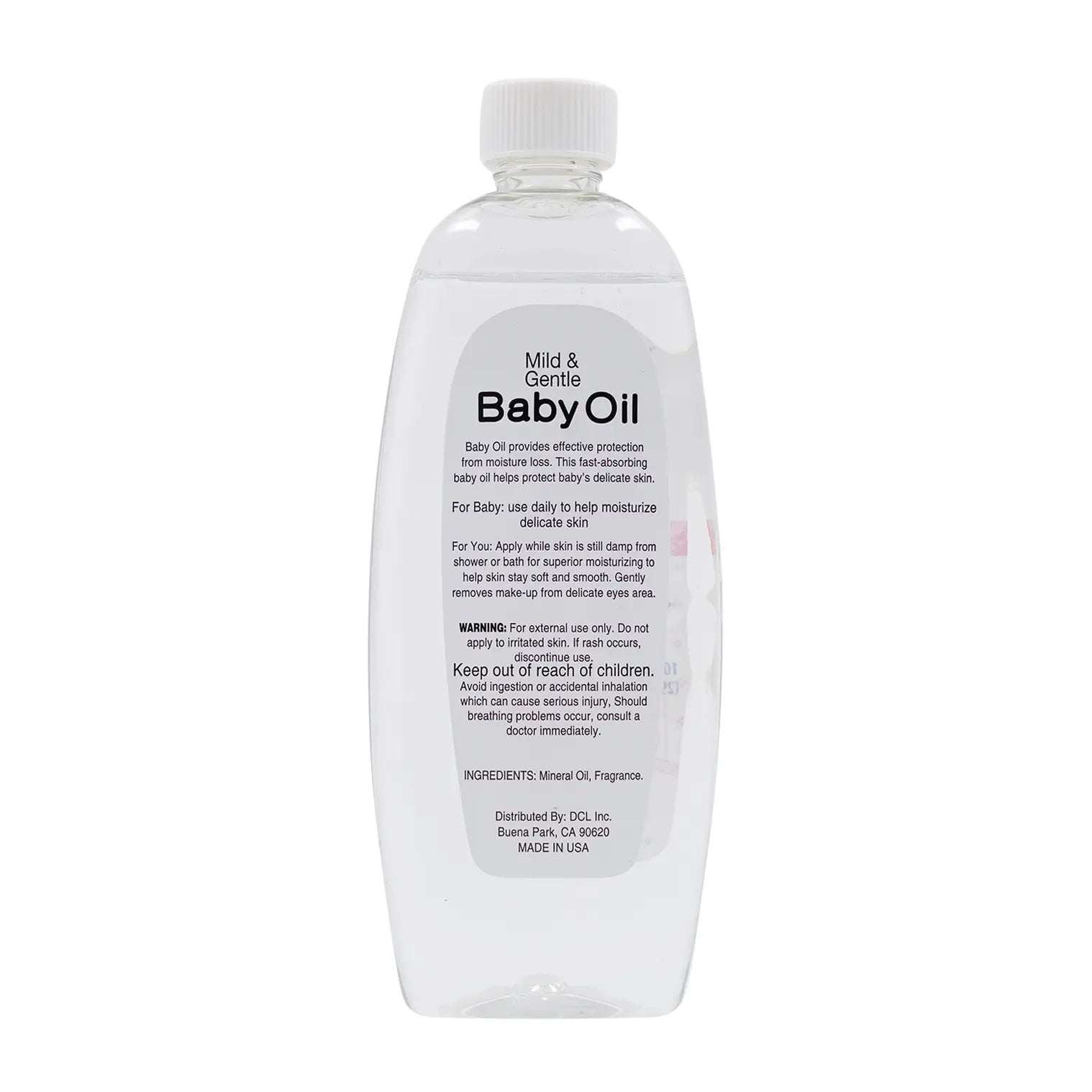Mild & Gentle Baby Oil