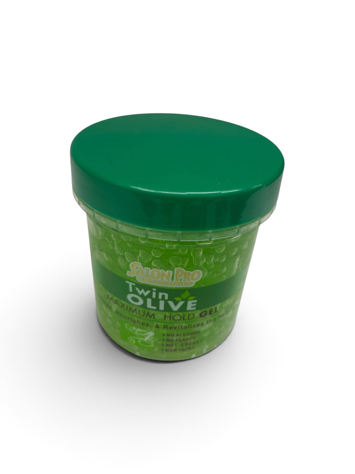 Salon Pro Exclusives Twin Olive Maximum Hold Gel | Alcohol-Free Styling Gel