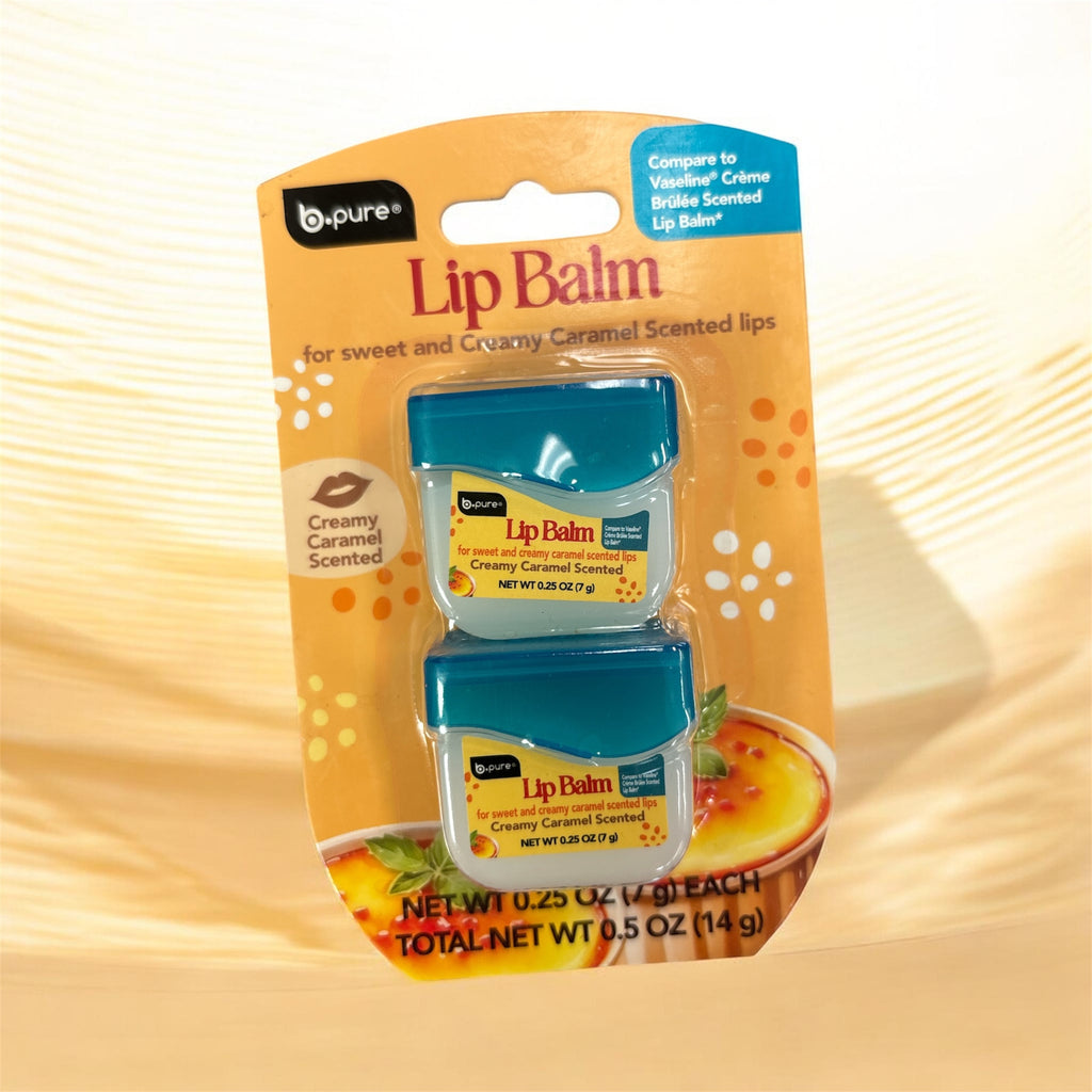 b.pure Purely Smooth Lip Therapy Mini Tubs (2-Pack