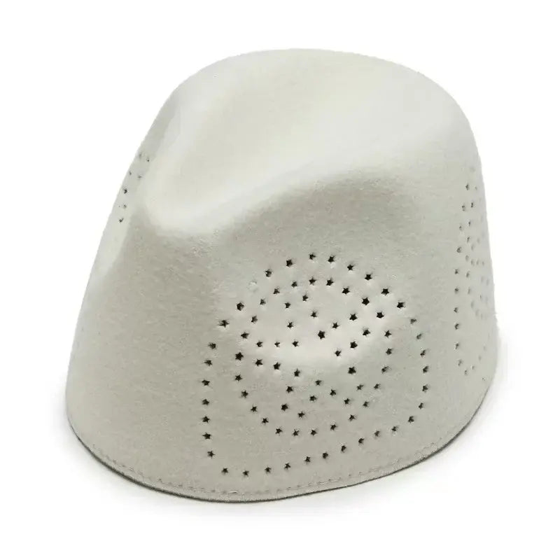 Muslim Men’s Royal Blue Perforated Kufi Prayer Cap