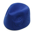 Muslim Men’s Royal Blue Perforated Kufi Prayer Cap