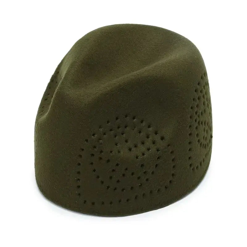 Muslim Men’s Royal Blue Perforated Kufi Prayer Cap