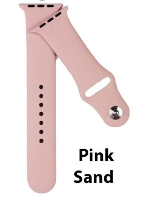 Solid Silicone Bands For Apple Watch