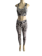 Tie-Dye Honeycomb Texture Workout Set