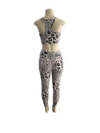 Tie-Dye Honeycomb Texture Workout Set