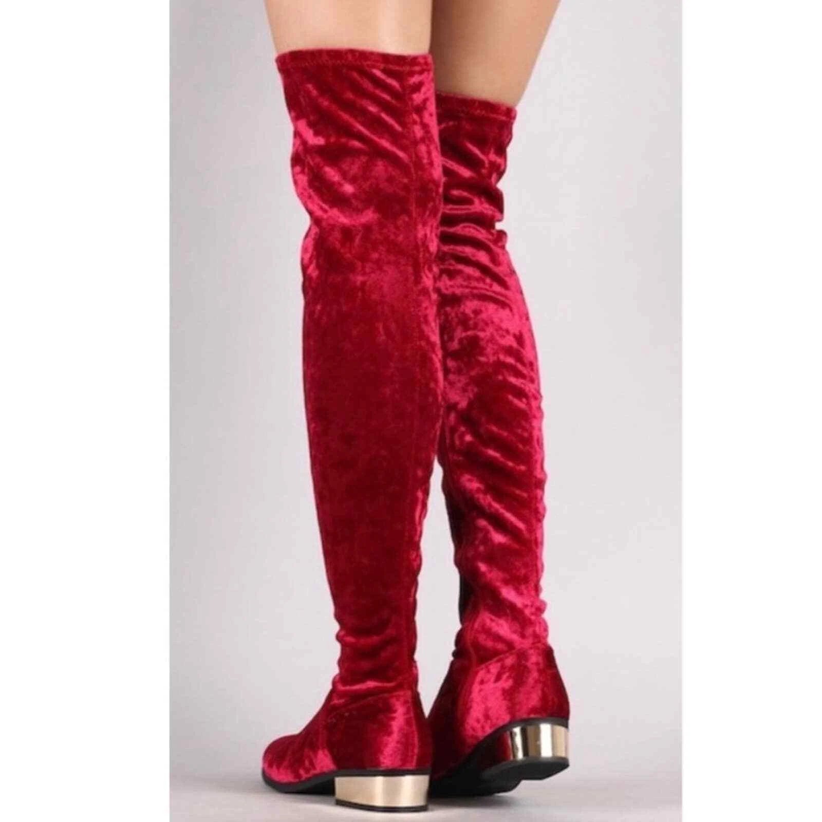 Red boots