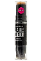 Hard Candy LOOK Pro Bare It All Foundation + Concealer Stick.