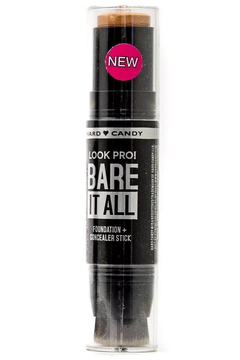Hard Candy LOOK Pro Bare It All Foundation + Concealer Stick.