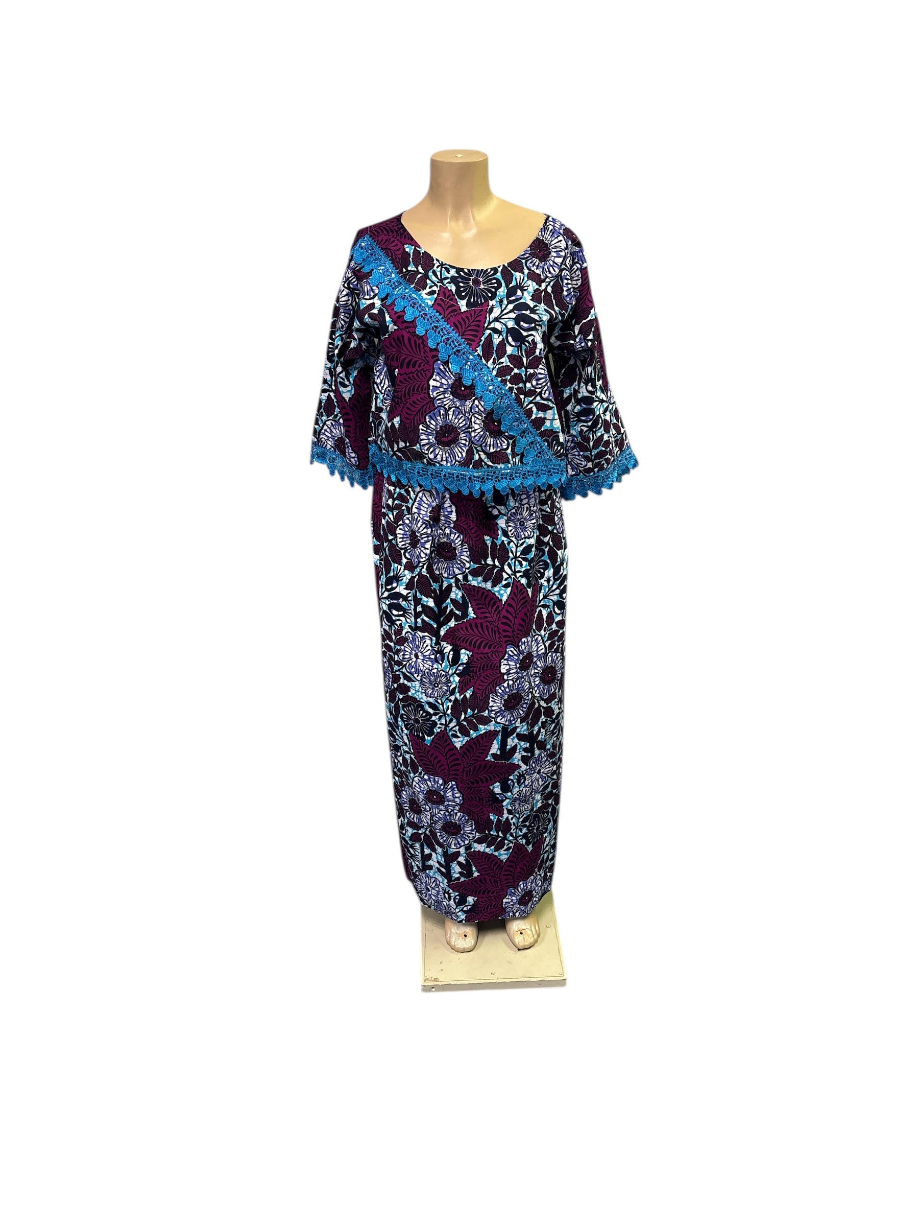 Set African Print Skirt Set