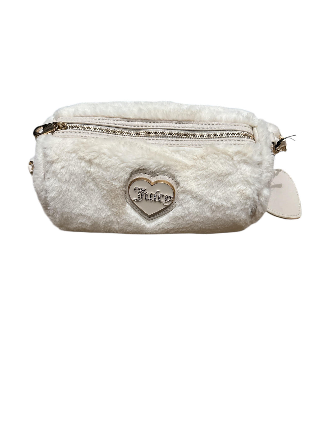 Juicy Couture "Let's Get Cozy" Pink Faux Fur Belt Bags