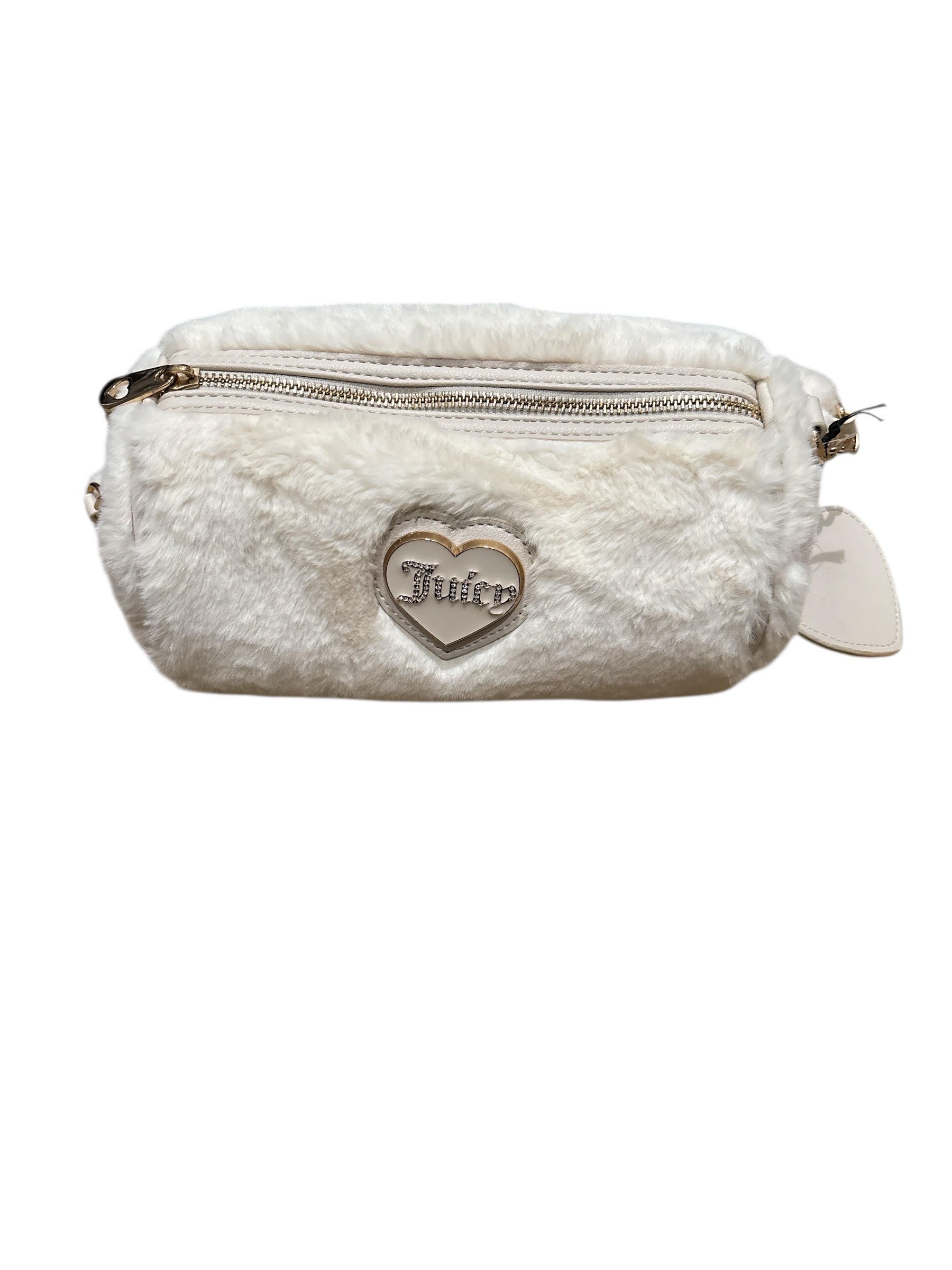 Juicy Couture "Let's Get Cozy" Pink Faux Fur Belt Bags