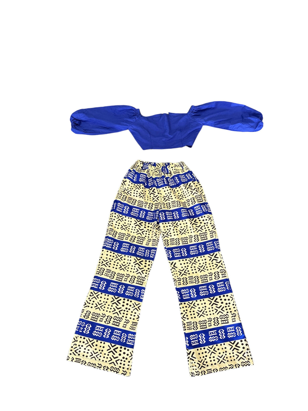 The 'Heritage Wheel' African Print Two-Piece Set
