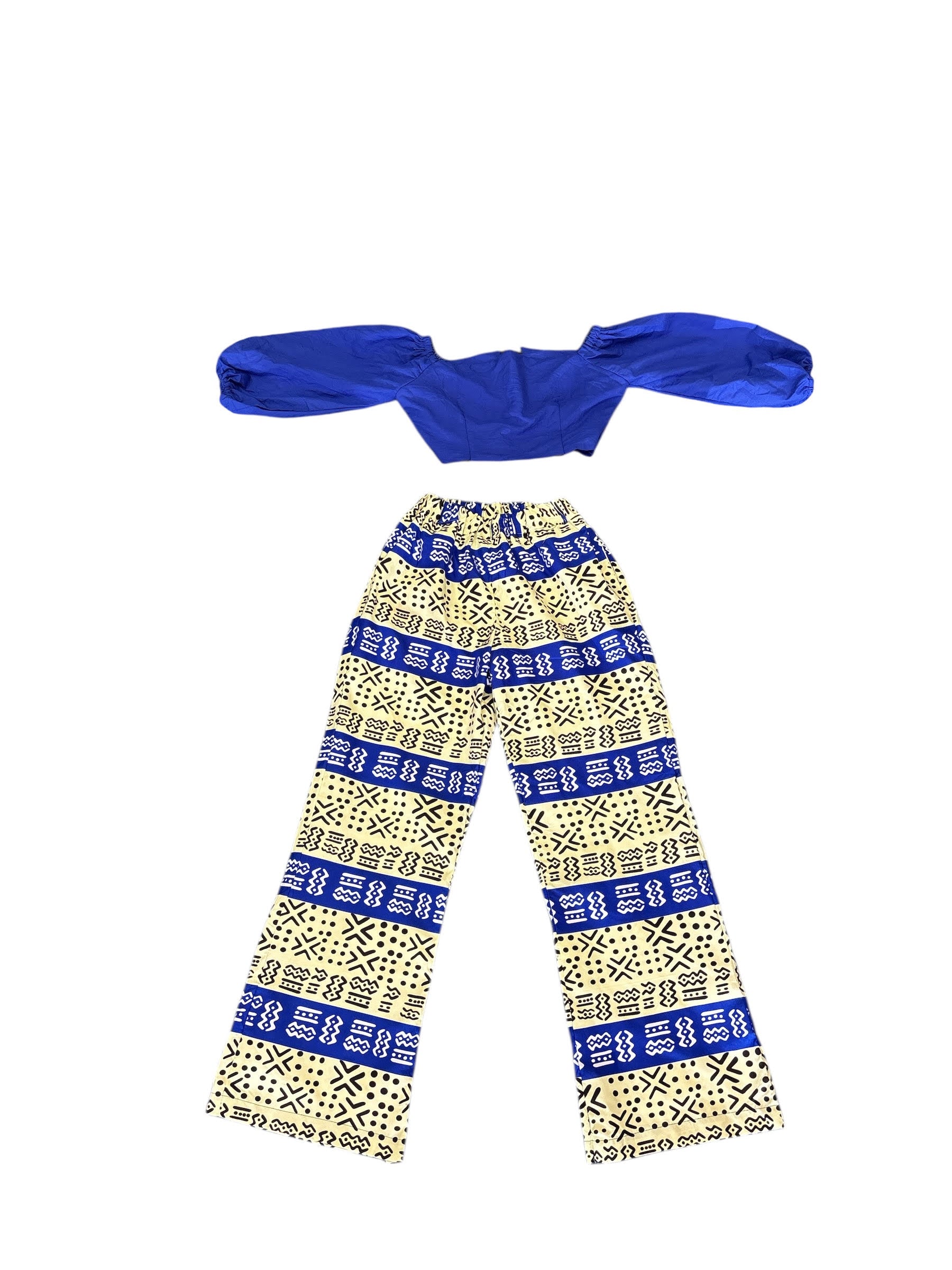 The 'Heritage Wheel' African Print Two-Piece Set