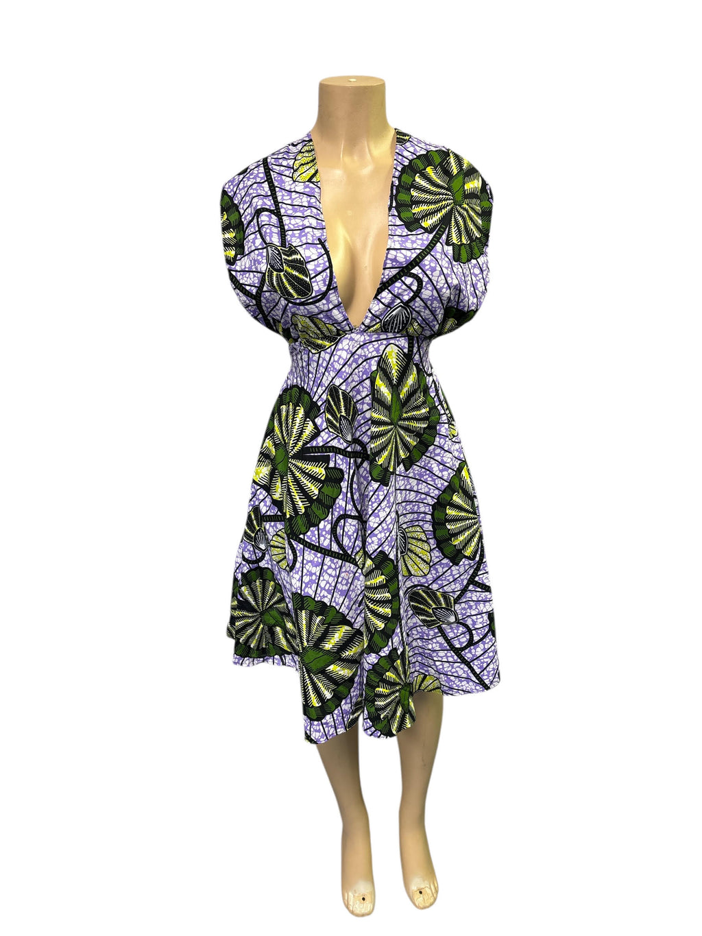 Effortless Elegance in Vibrant African Print