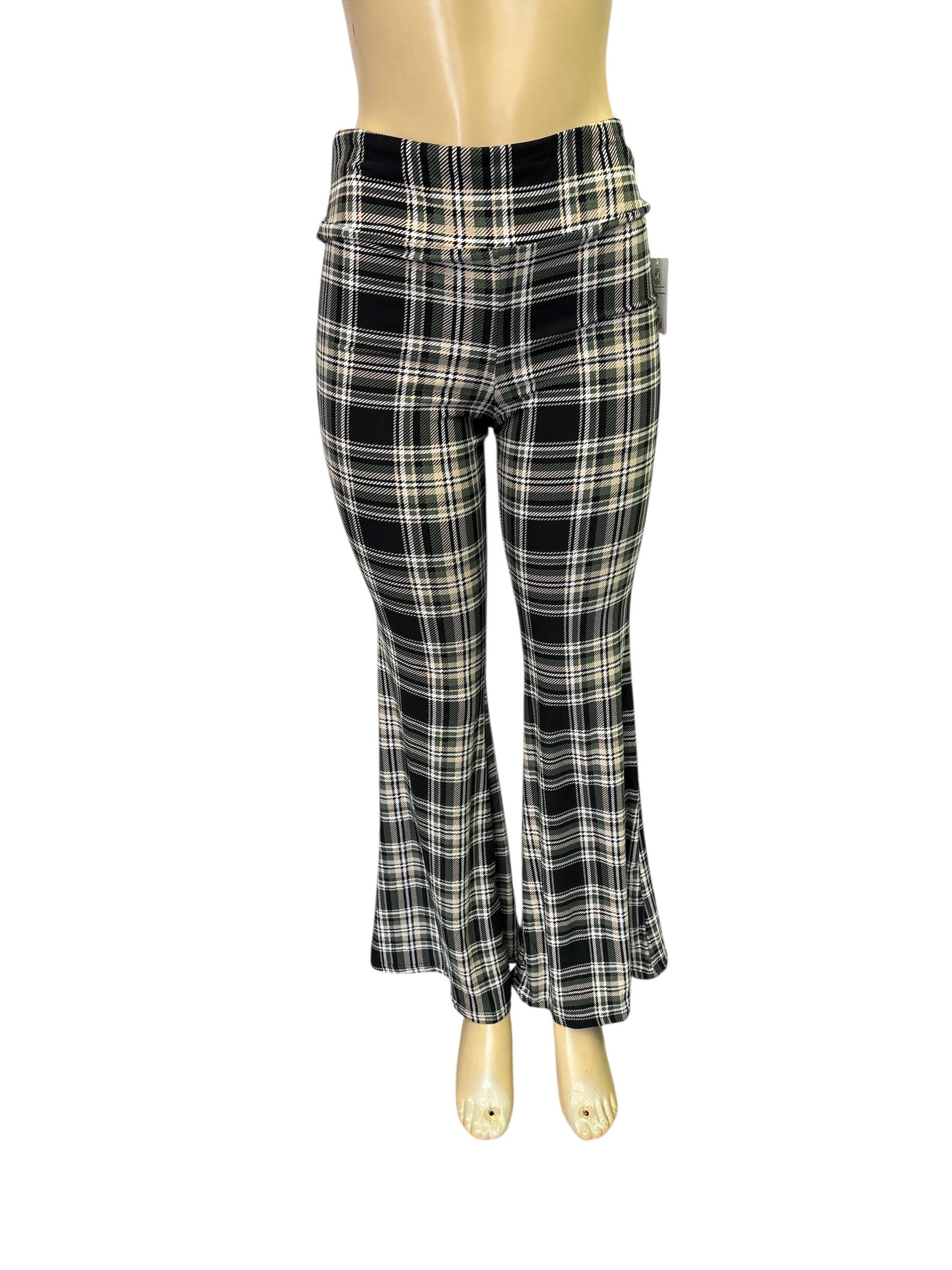 No Boundaries Juniors Slim Fit High Rise Pull On Flare Pants,