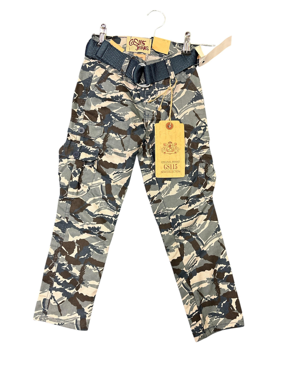 GSG Jeans Boys Camouflage Cargo Pants