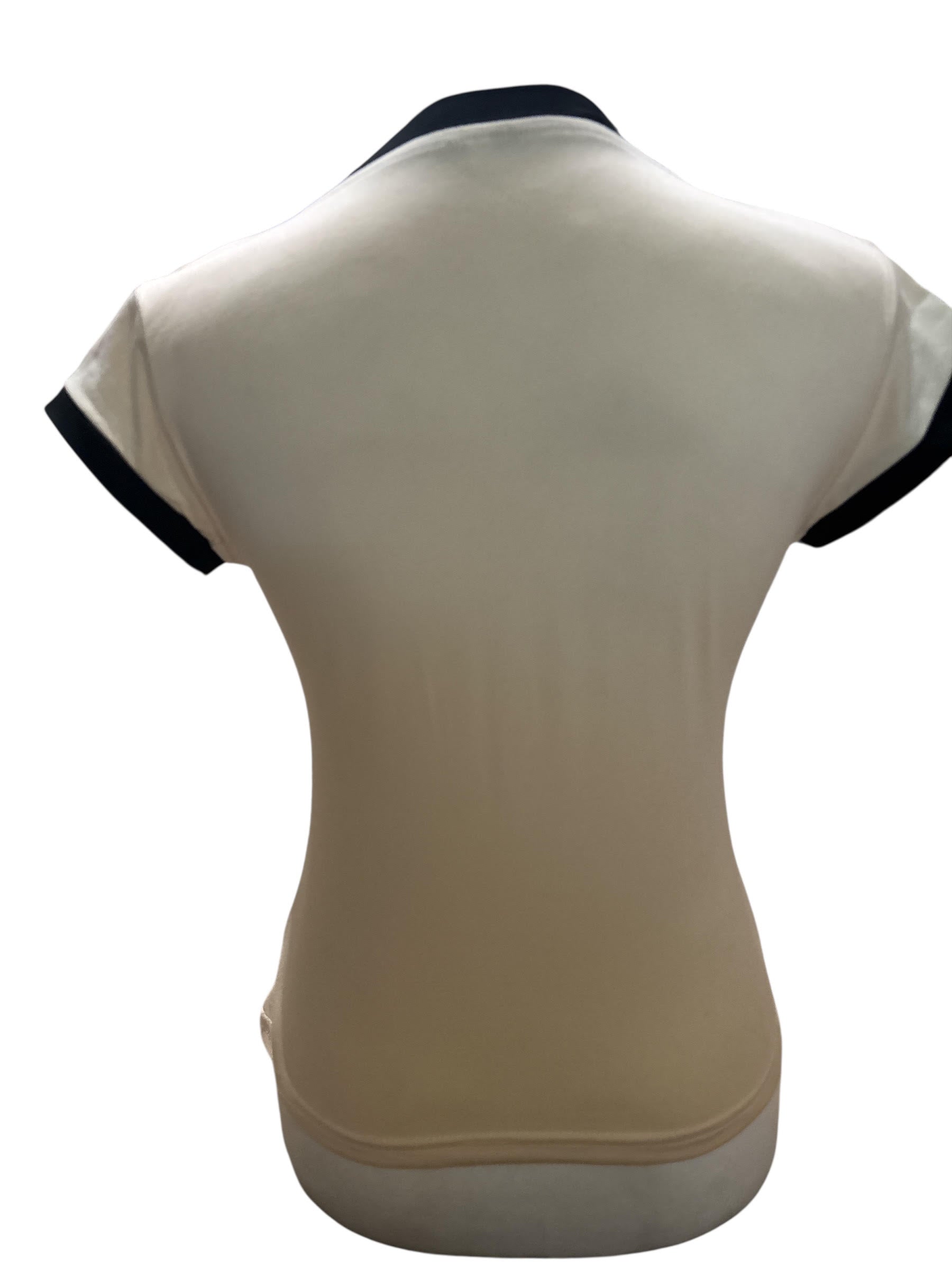 Small Tits Big Heart" Contrast Ringer Tee