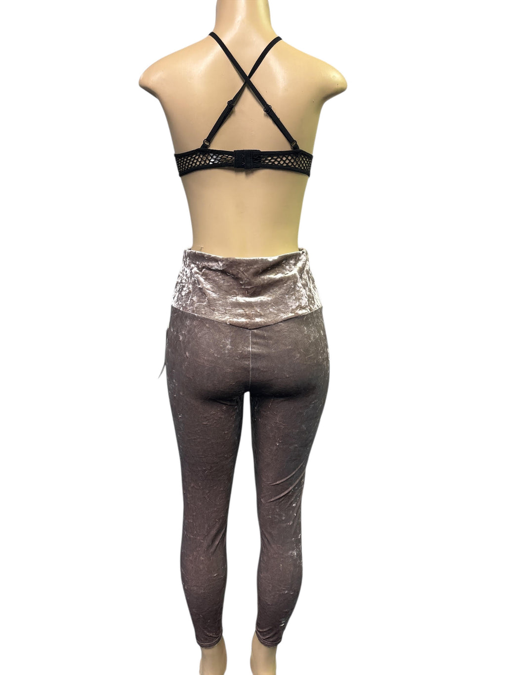 High-Waisted Black Leggings