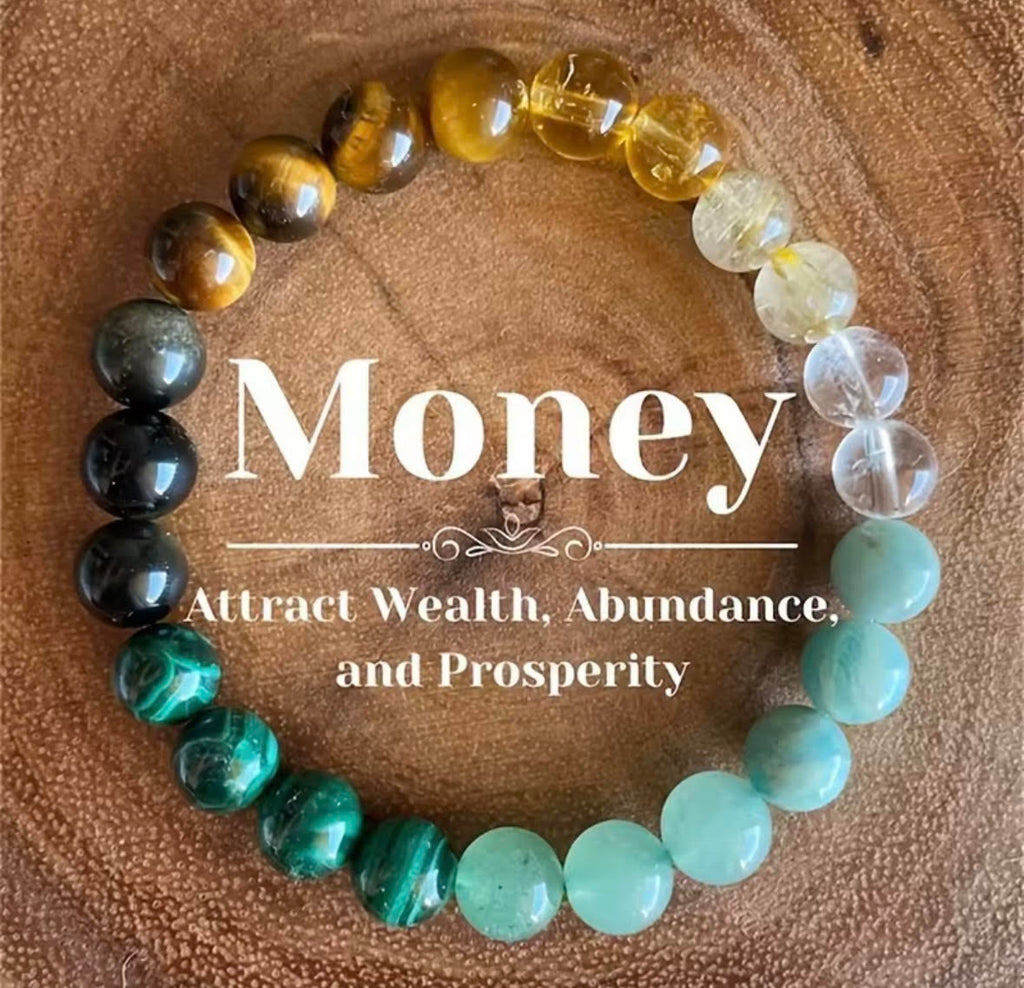 Money Attraction Healing Crystal Bracelet