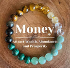 Money Attraction Healing Crystal Bracelet
