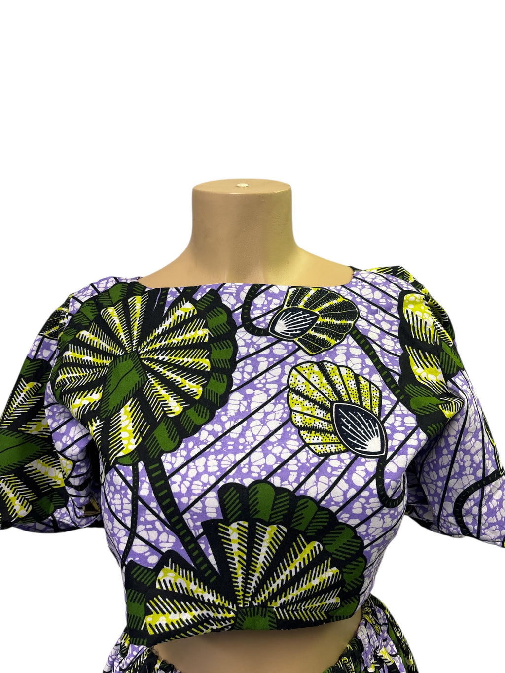 Set African Print Skirt Set