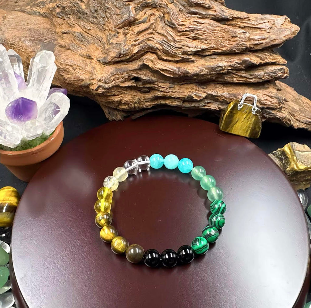 Money Attraction Healing Crystal Bracelet