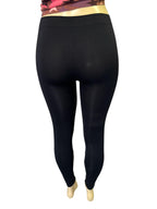 Essential Seamless High-Waisted Black Leggings