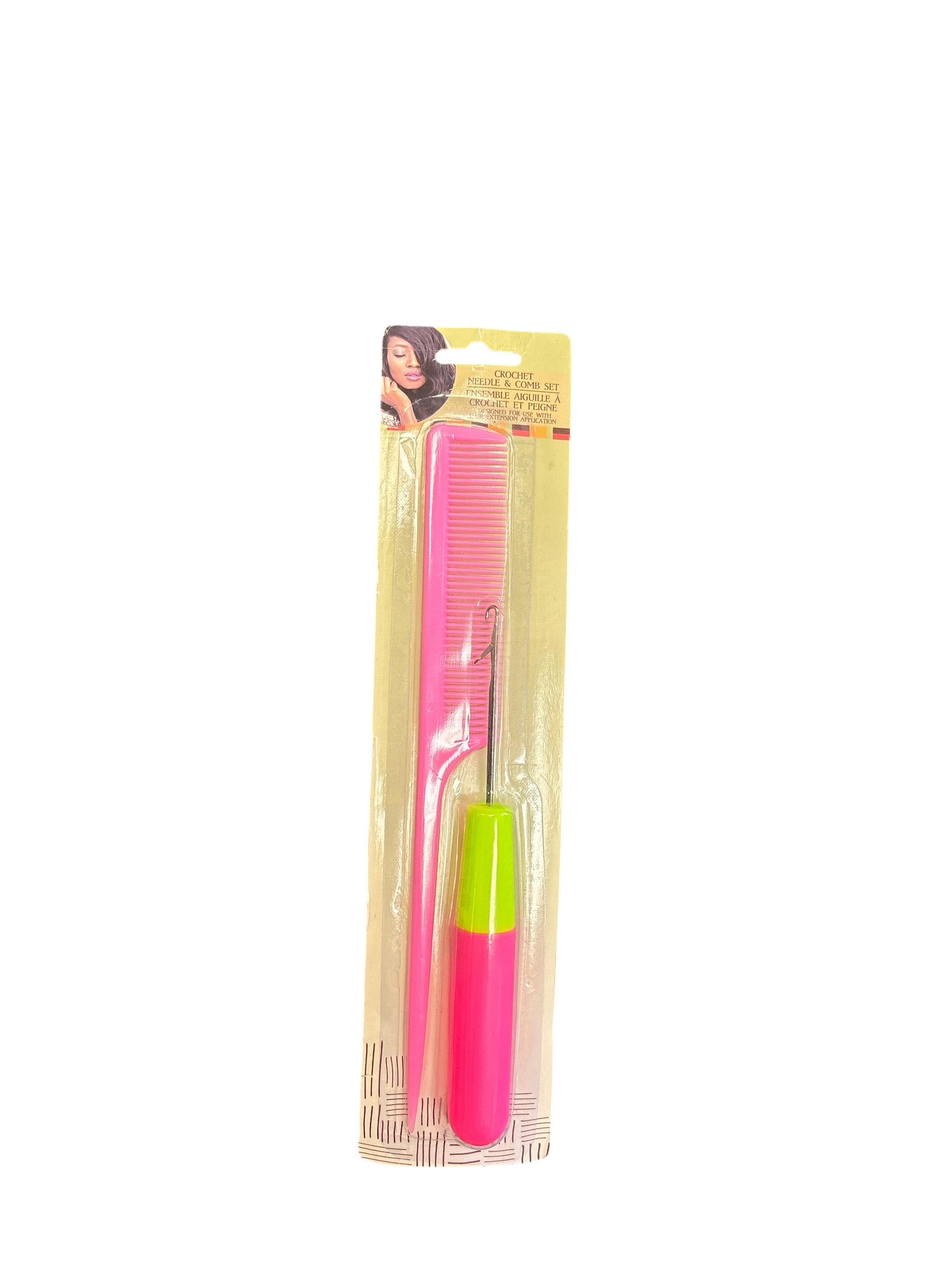 Crochet Hair Needle and Comb Set