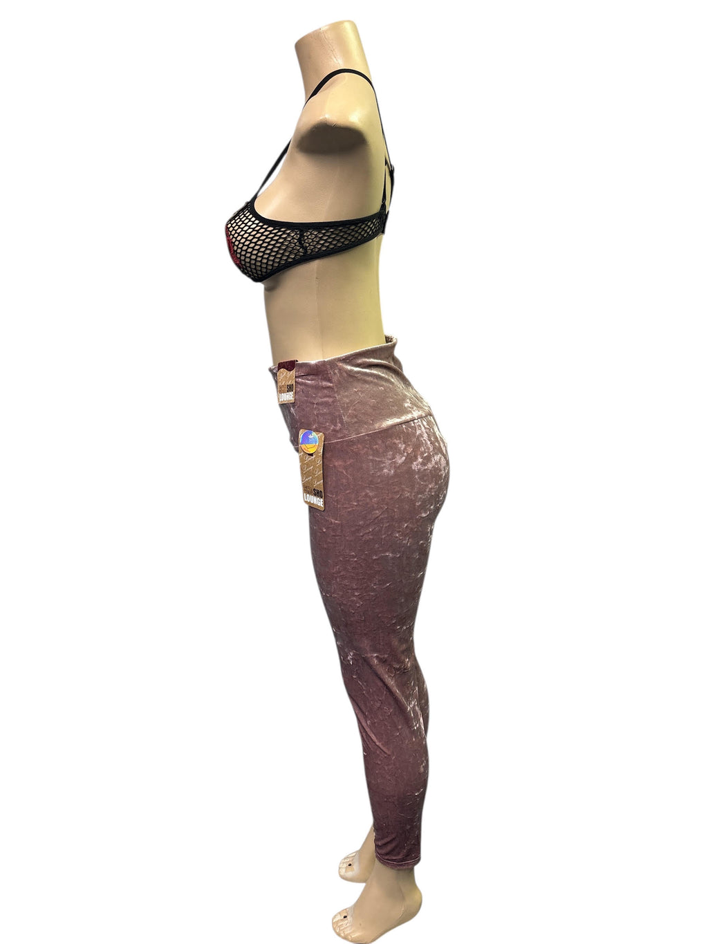 High-Waisted Black Leggings