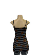 Striped Floral Cami Tank Top