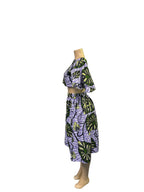 Set African Print Skirt Set