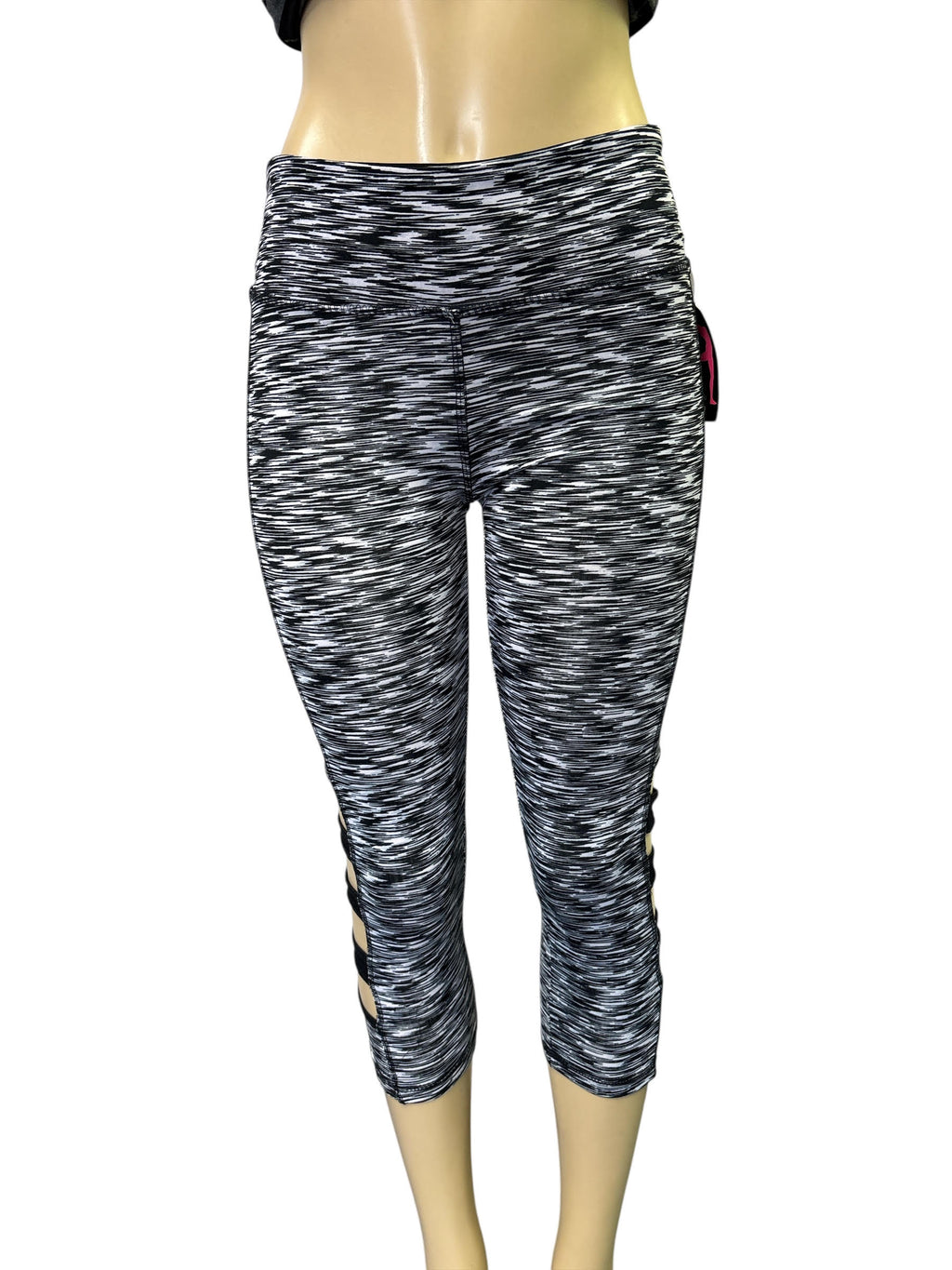 High-waisted workout leggings