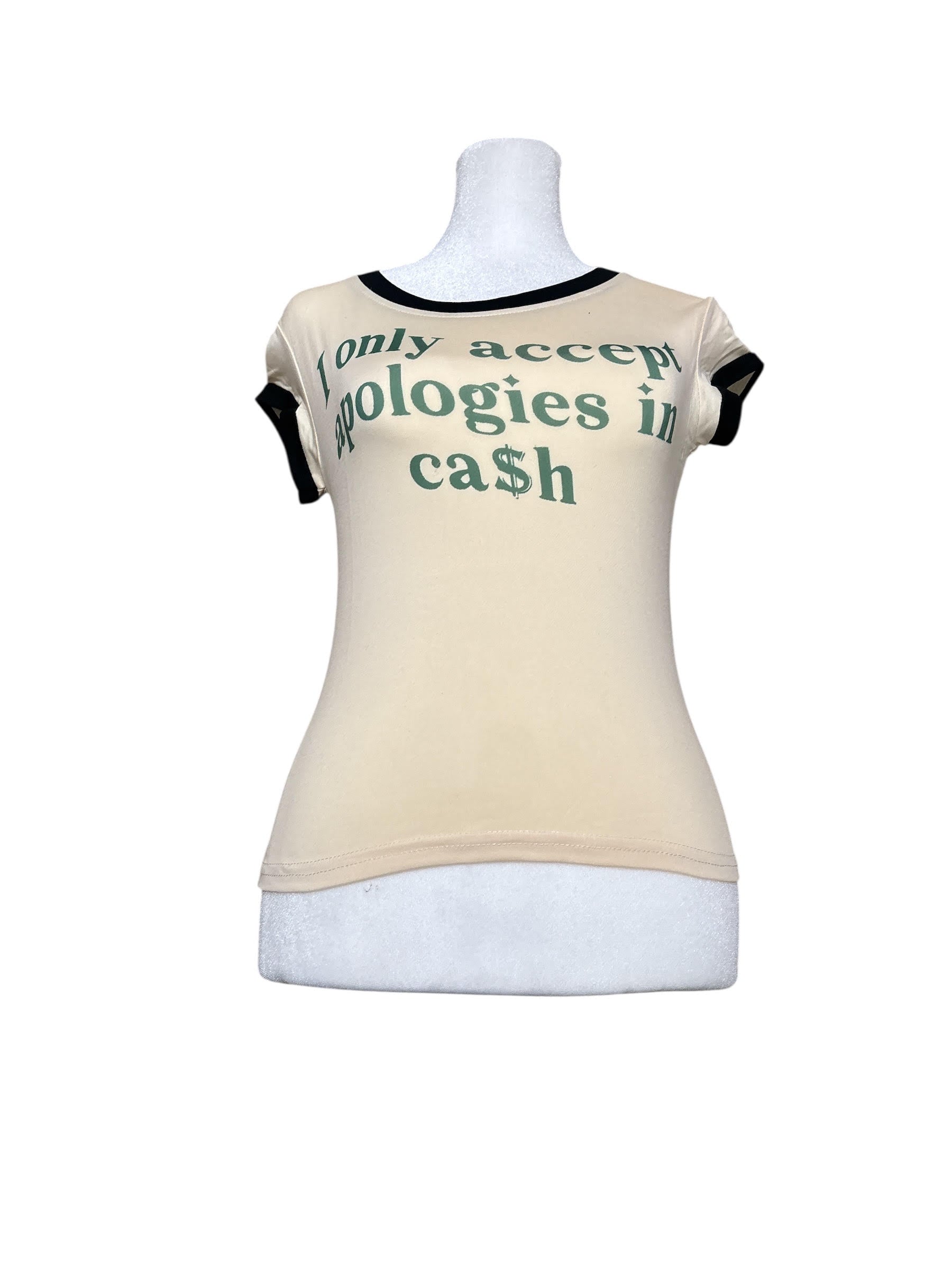 I Only Accept Apologies in Ca$h