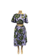 Set African Print Skirt Set