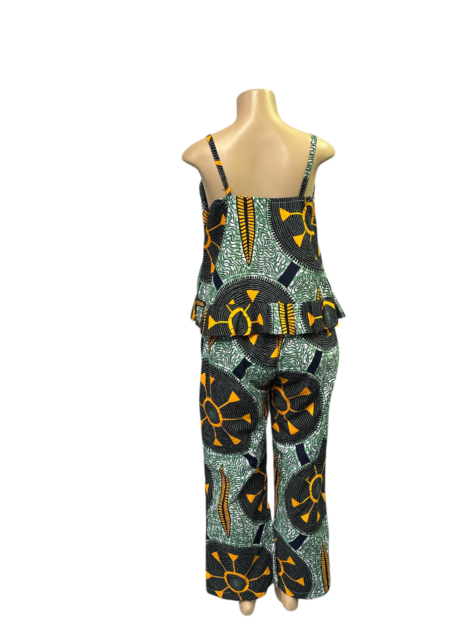 The 'Heritage Wheel' African Print Two-Piece Set
