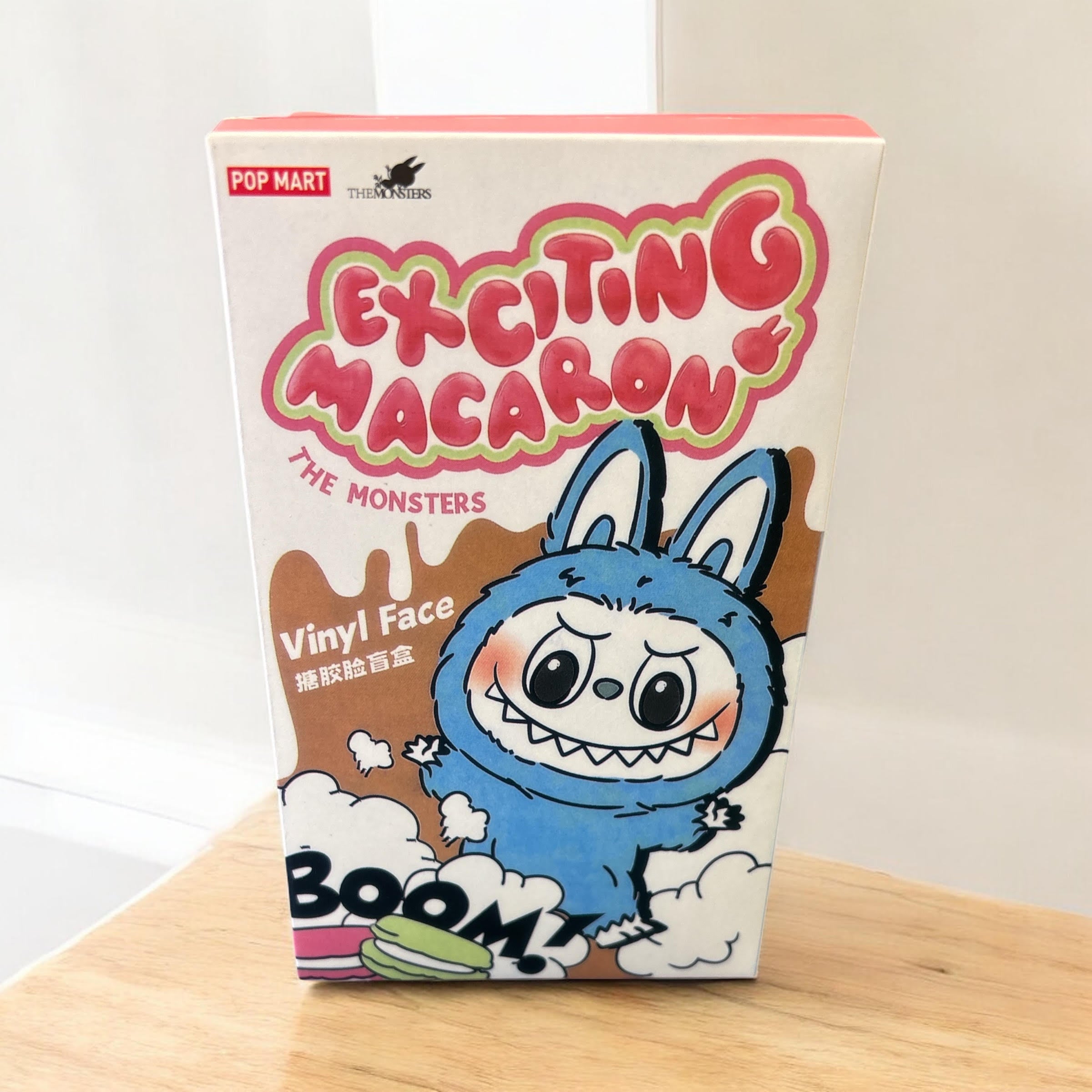 POP MART Labubu The Monsters Macaron Vinyl Plush Blind Box - Authentic Collectible
