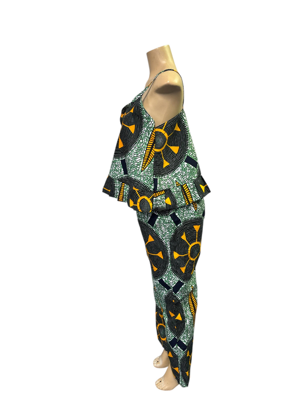 The 'Heritage Wheel' African Print Two-Piece Set
