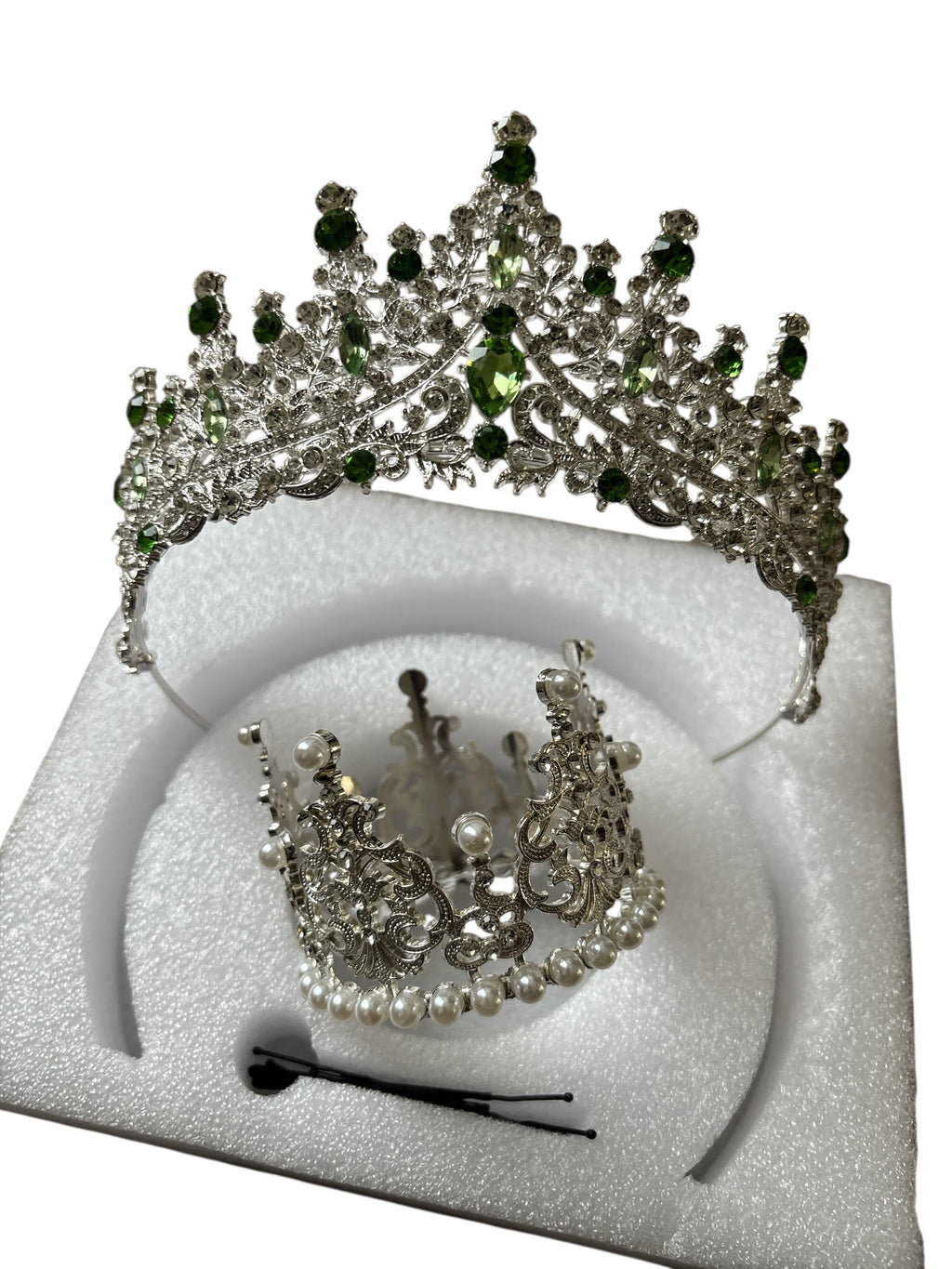 Tiaras And Crowns Costume Jewelry Set