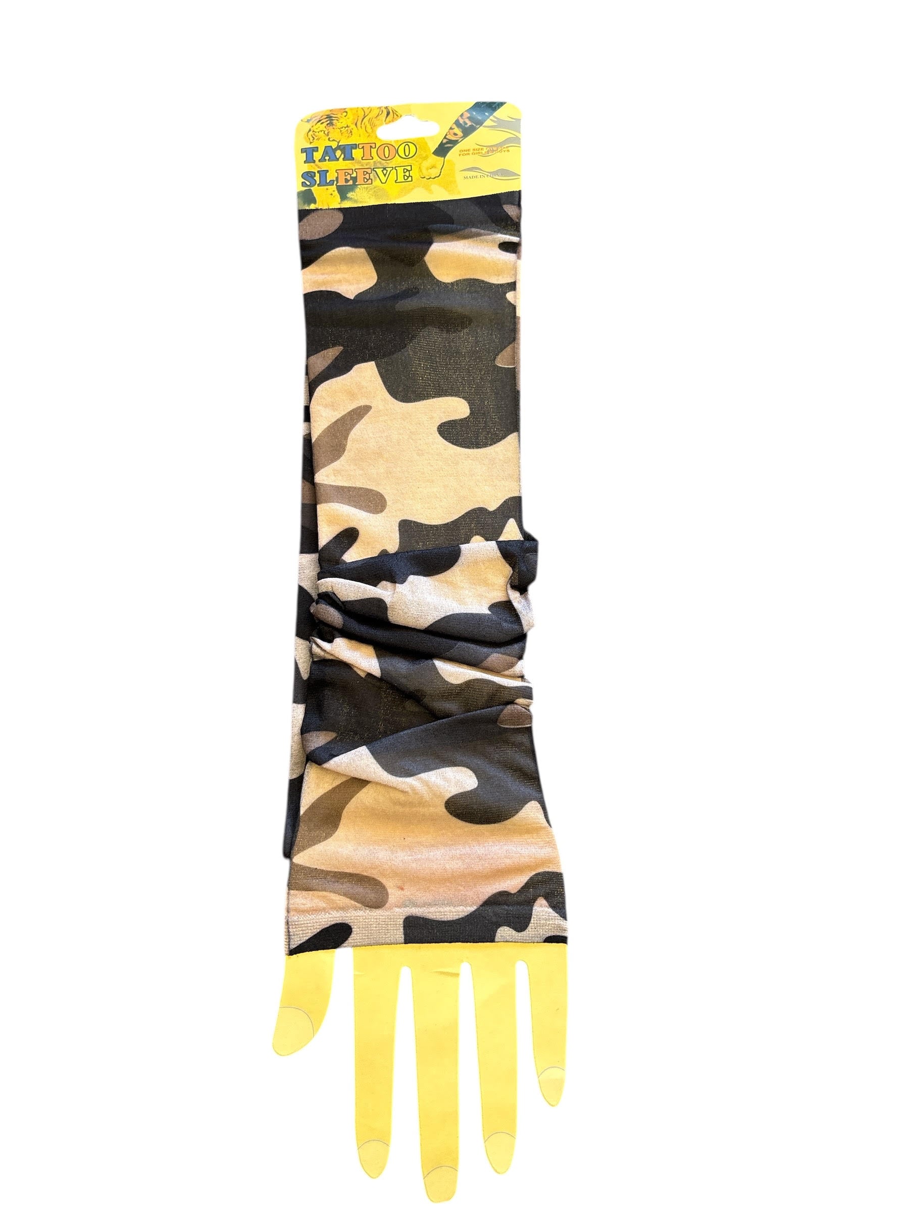 Camouflage Tattoo Arm Sleeve