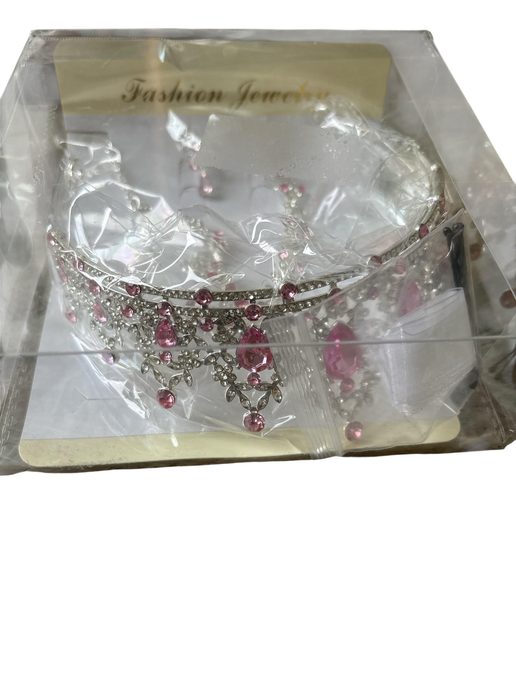 Tiaras And Crowns Costume Jewelry Set