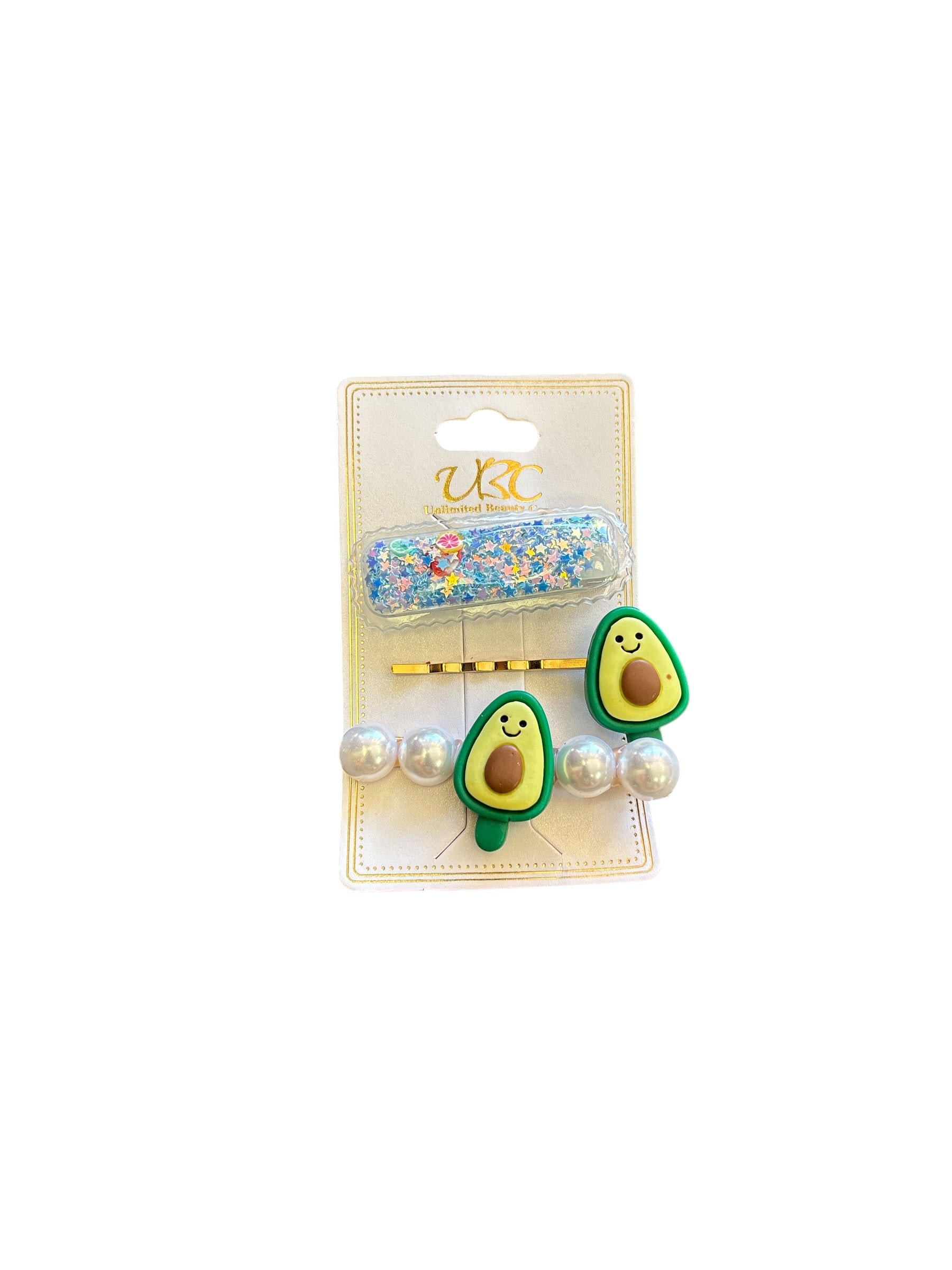 Tropical Vibes Hair Clip Set