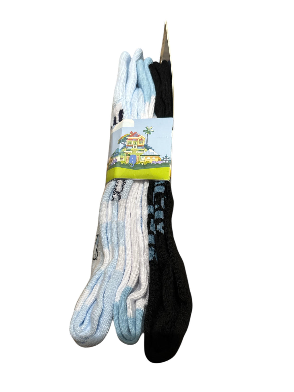 Bluey 3-Pair Crew Socks Set
