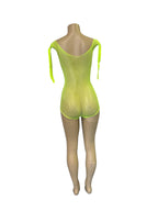 Rhinestone Fishnet Bodysuit