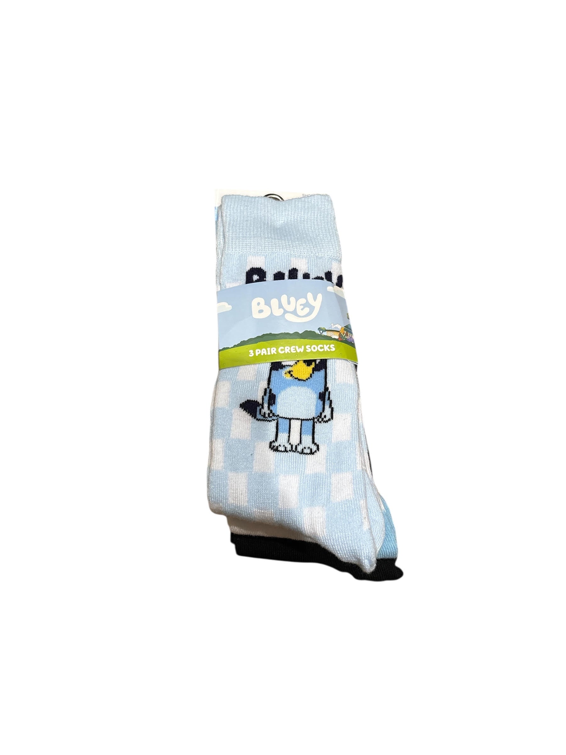 Bluey 3-Pair Crew Socks Set