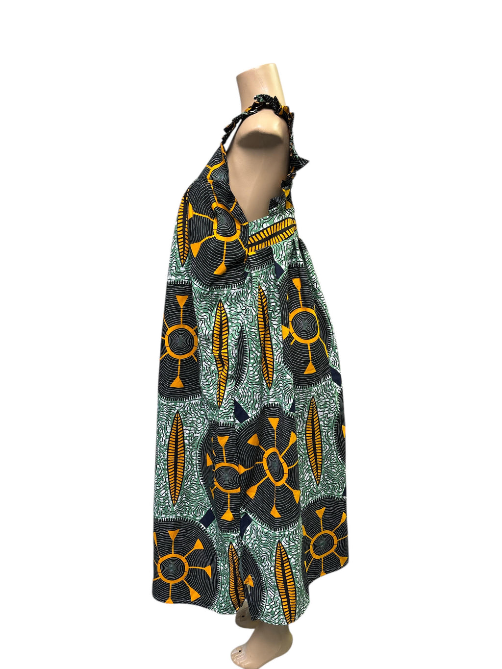 Effortless Elegance in Vibrant African Print