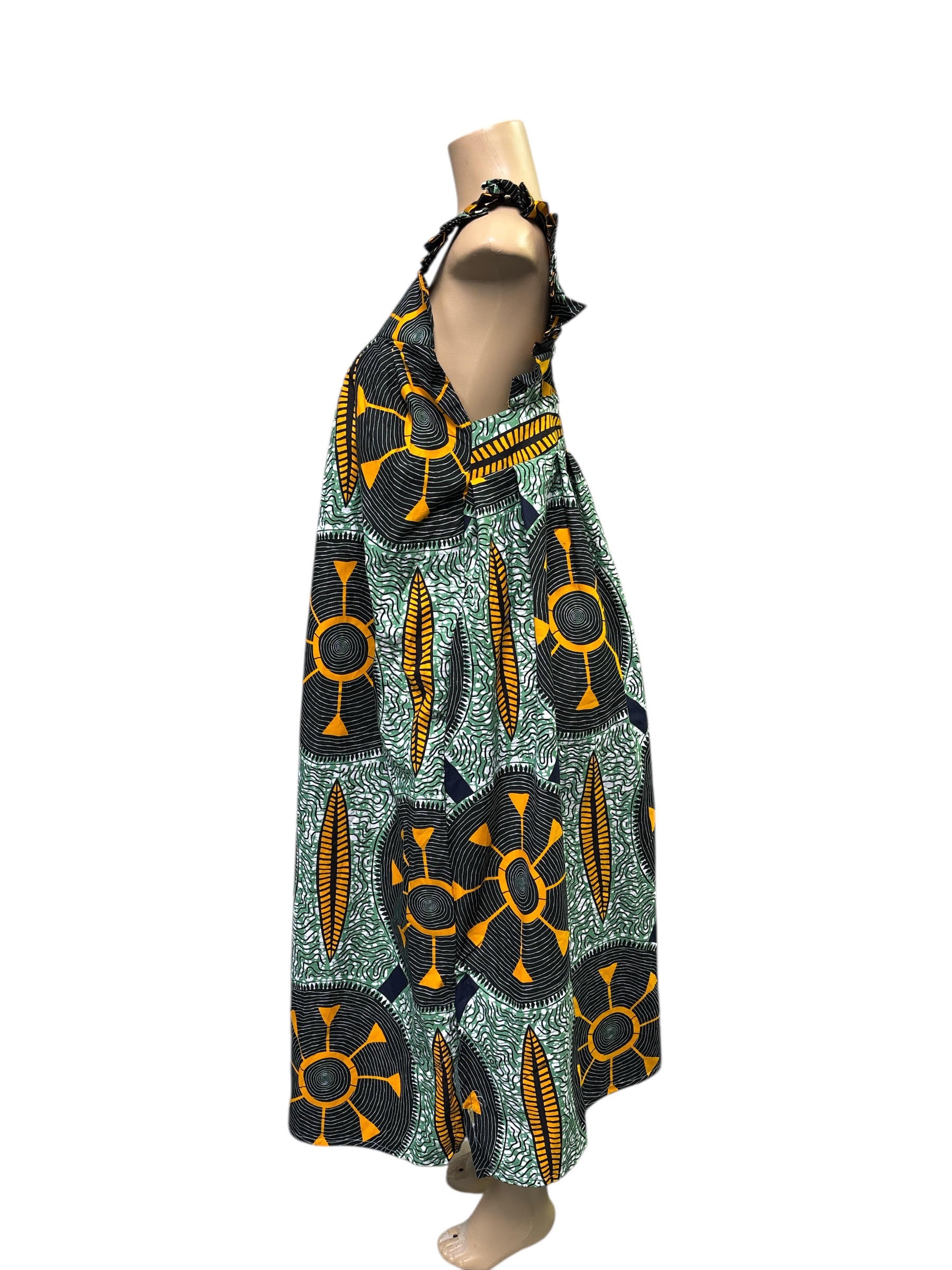 Effortless Elegance in Vibrant African Print