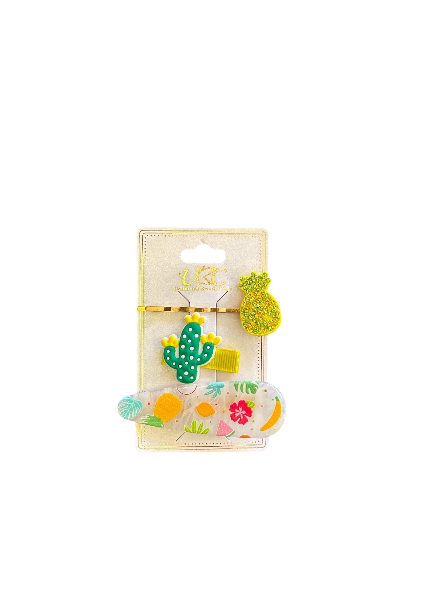 Tropical Vibes Hair Clip Set